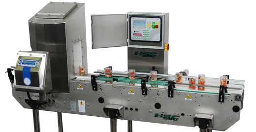 
The exit conveyor, built with modular plastic belt, allows an easier division of the product on different lanes.