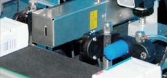 Air ejector for checkweighing and metal-detection
