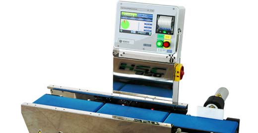 Checkweigher for punnets